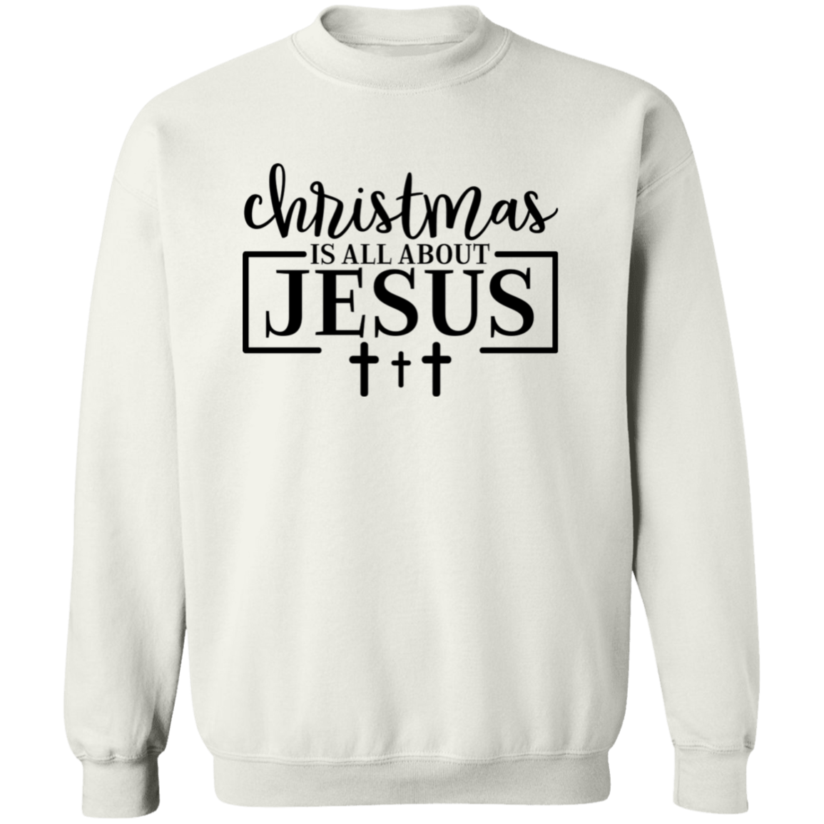 CHRISTMAS IS ALL ABOUT JESUS SWEATSHIRT, Christian Christmas sweater, Jesus sweatshirt