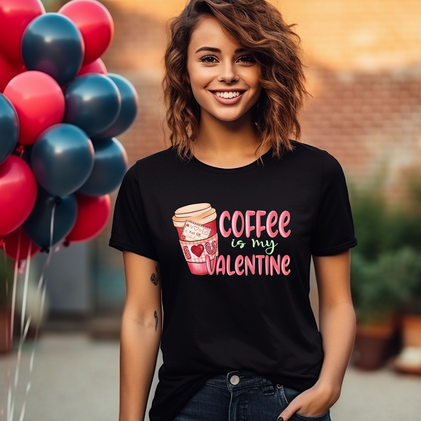 Coffee is my Valentine | T-Shirt