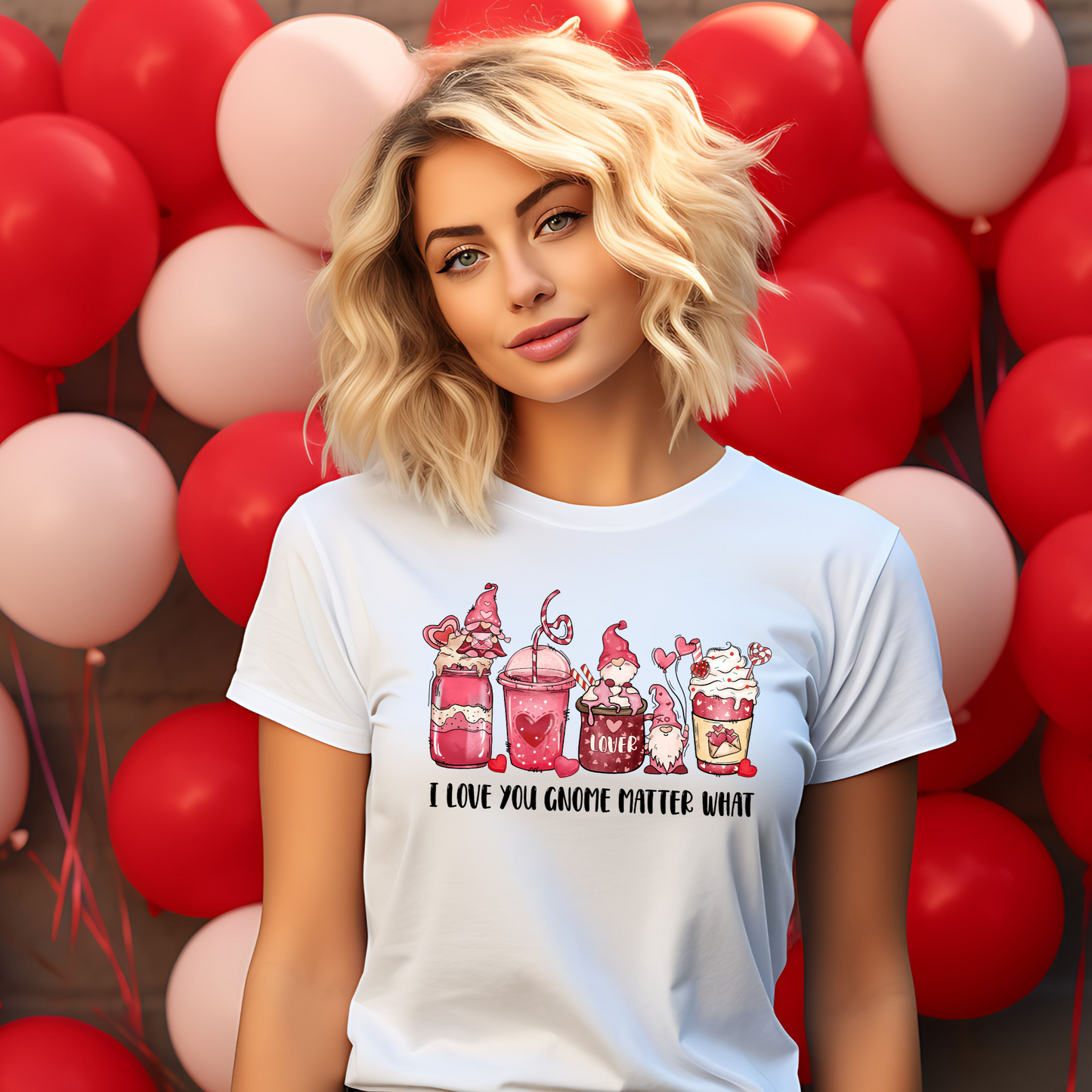 I Love You Gnome Matter What | Valentine | T-Shirt