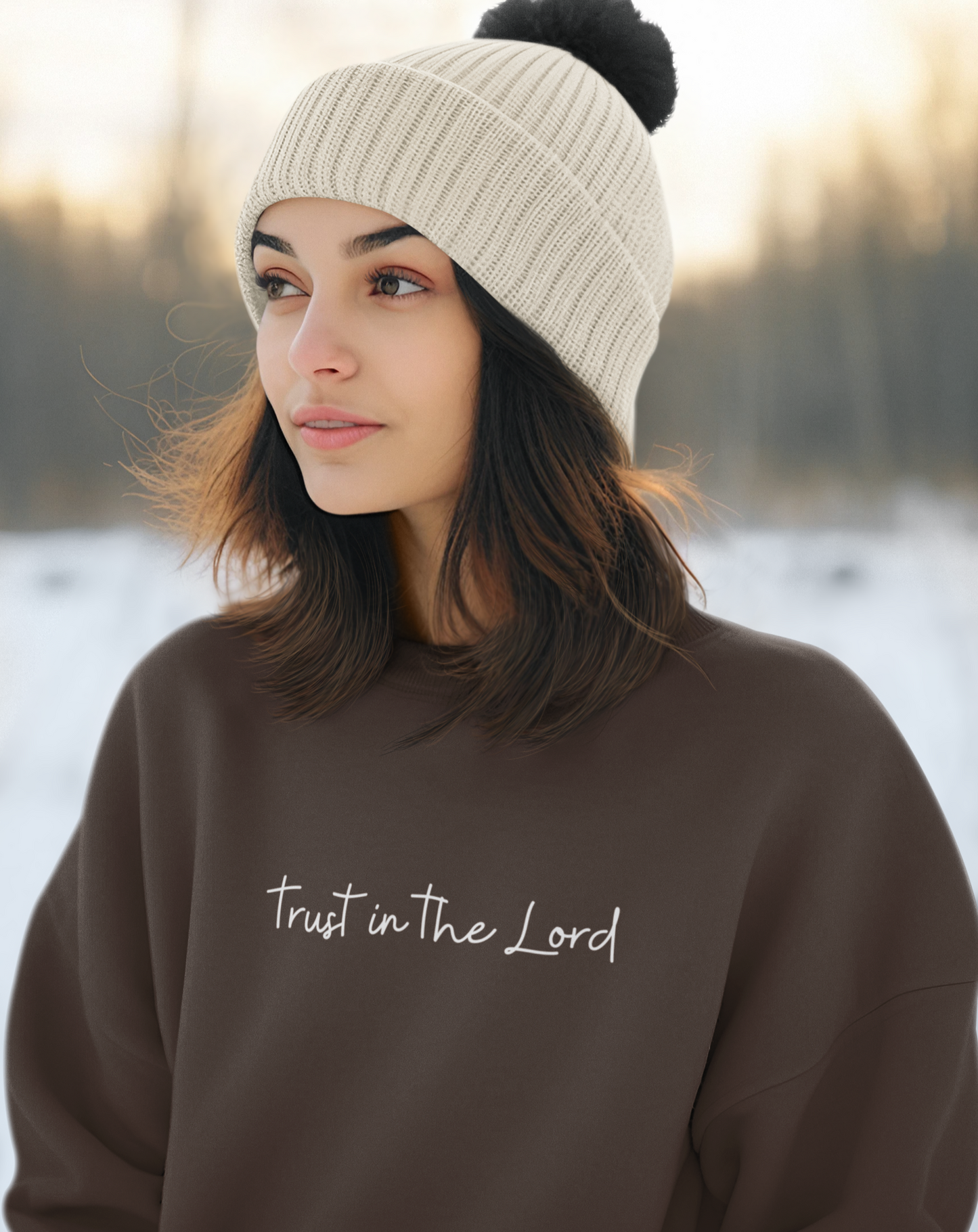 Trust in the Lord Sweatshirt Christian Sweatshirts Christian Gift Faith Sweatshirt Jesus Sweater